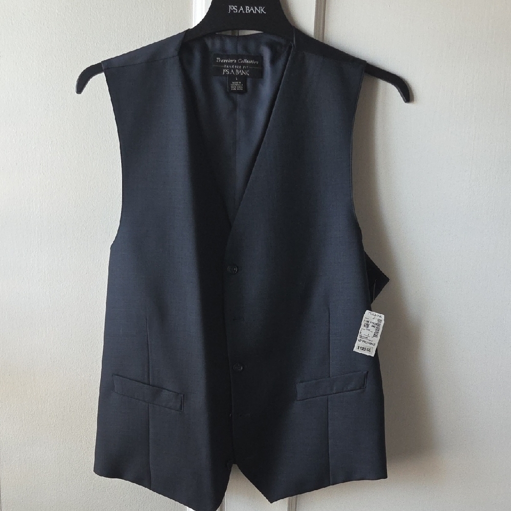 Jos. A. Bank Charcoal Vest